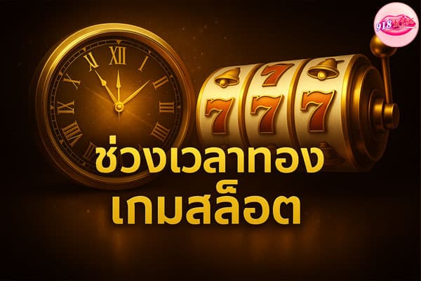 ช่วงเวลาทองเกมสล็อต