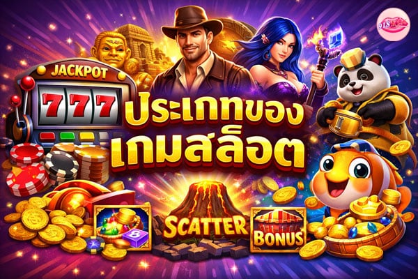ประเภทของเกมสล็อต