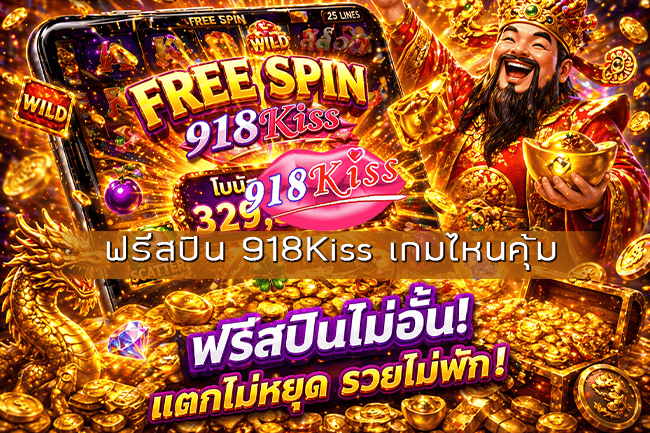 ฟรีสปิน 918Kiss เกมไหนคุ้ม