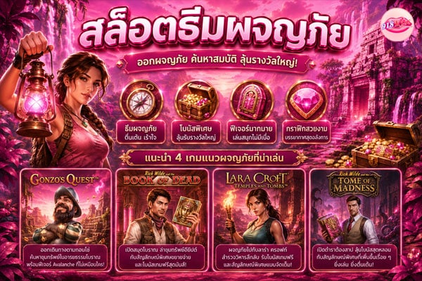 สล็อตธีมผจญภัย