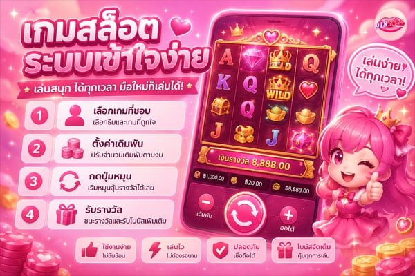 เกมสล็อตระบบเข้าใจง่าย
