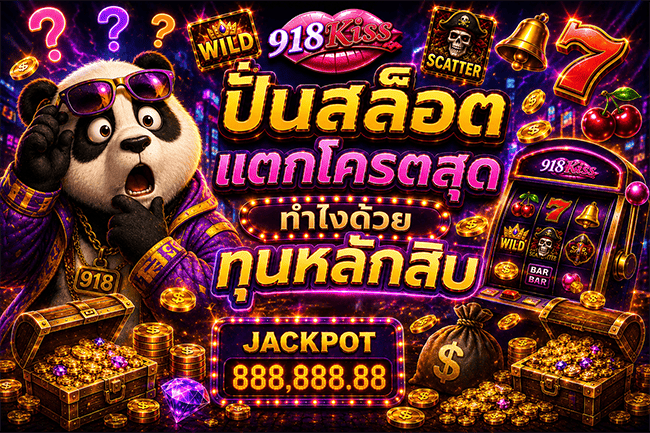ปั่นสล็อตแตกโครตสุด ทำไงด้วยทุนหลักสิบ